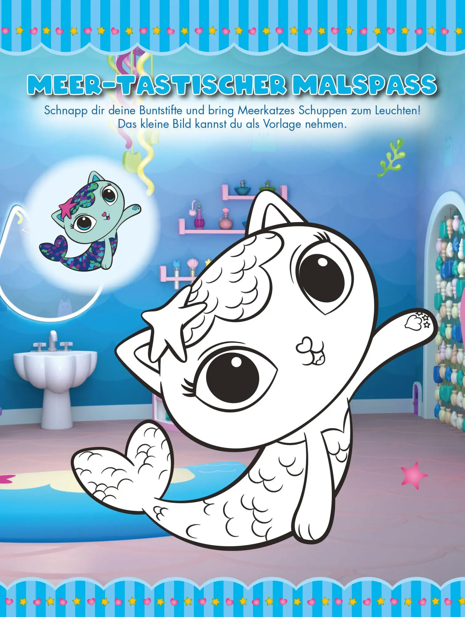 Bild: 9783833246739 | Gabby's Dollhouse: Der große Glow-in-the-Dark-Stickerspaß: Stickern...