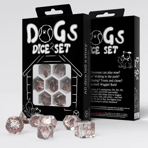 Cover: 5907699496839 | Dogs Dice Set: Bubbles | Q-Workshop | EAN 5907699496839