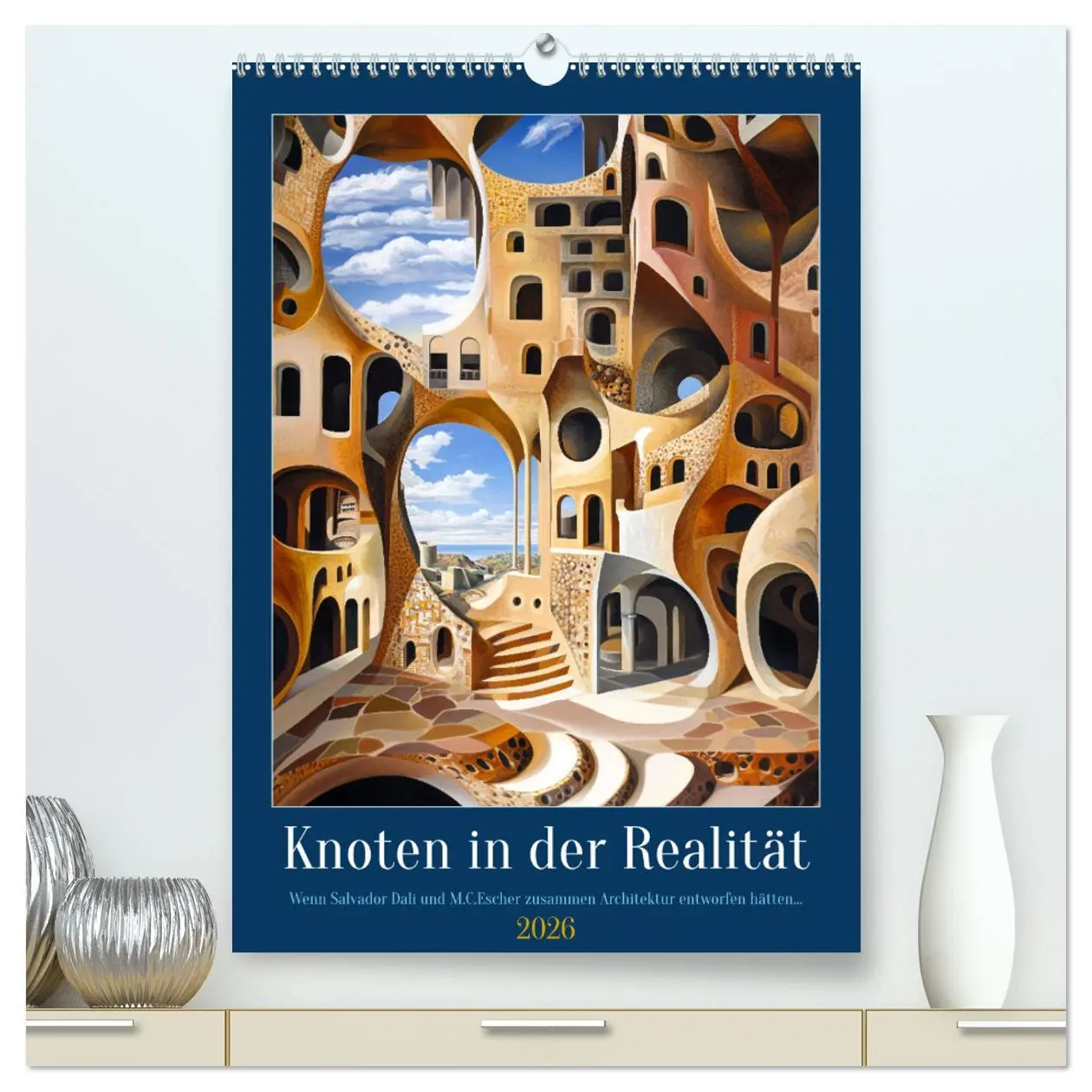 Cover: 9783457276839 | Knoten in der Realität (hochwertiger Premium Wandkalender 2026 DIN...