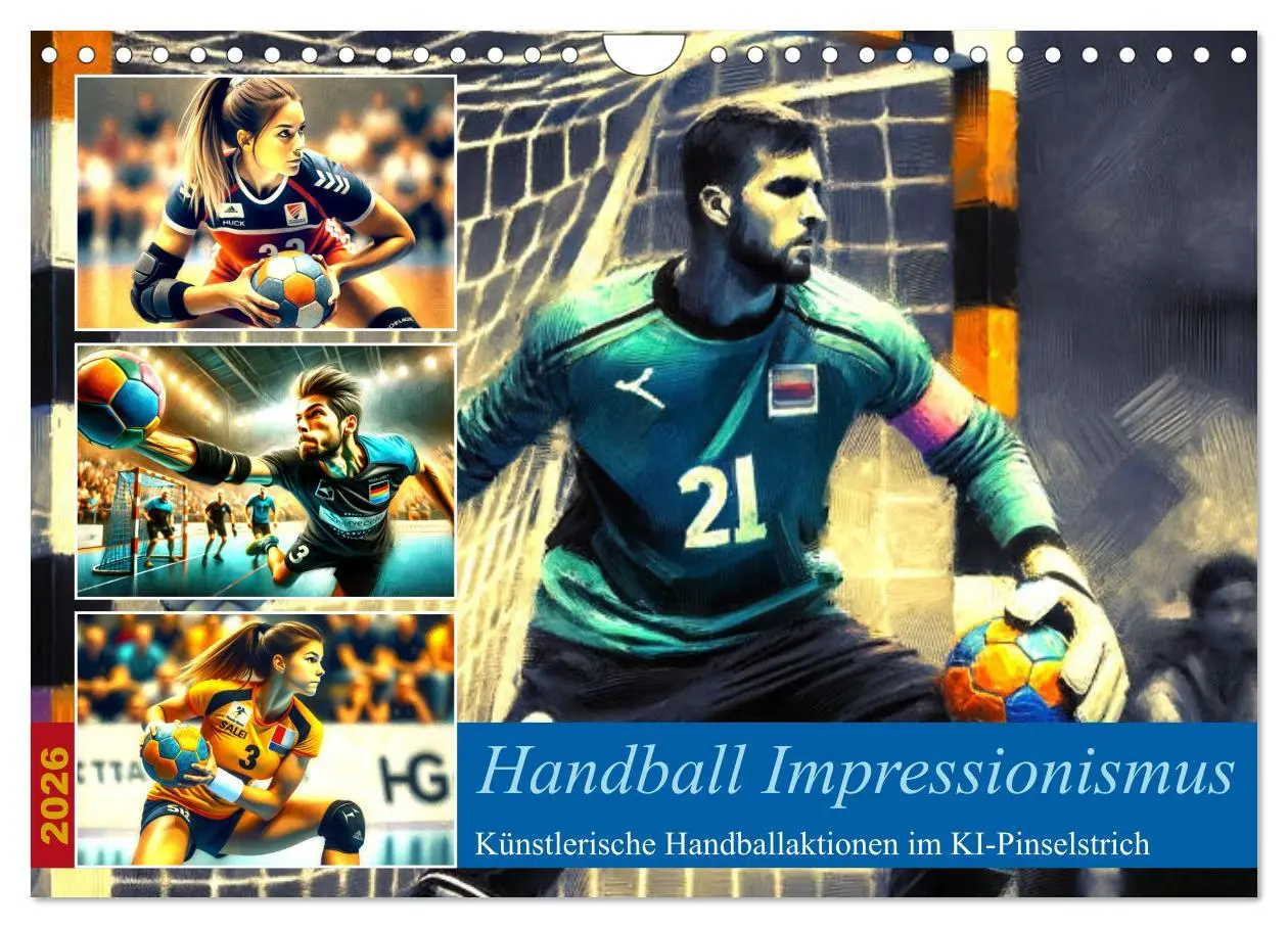 Cover: 9783457346839 | Handball Impressionismus, Künstlerische Handballaktionen im...