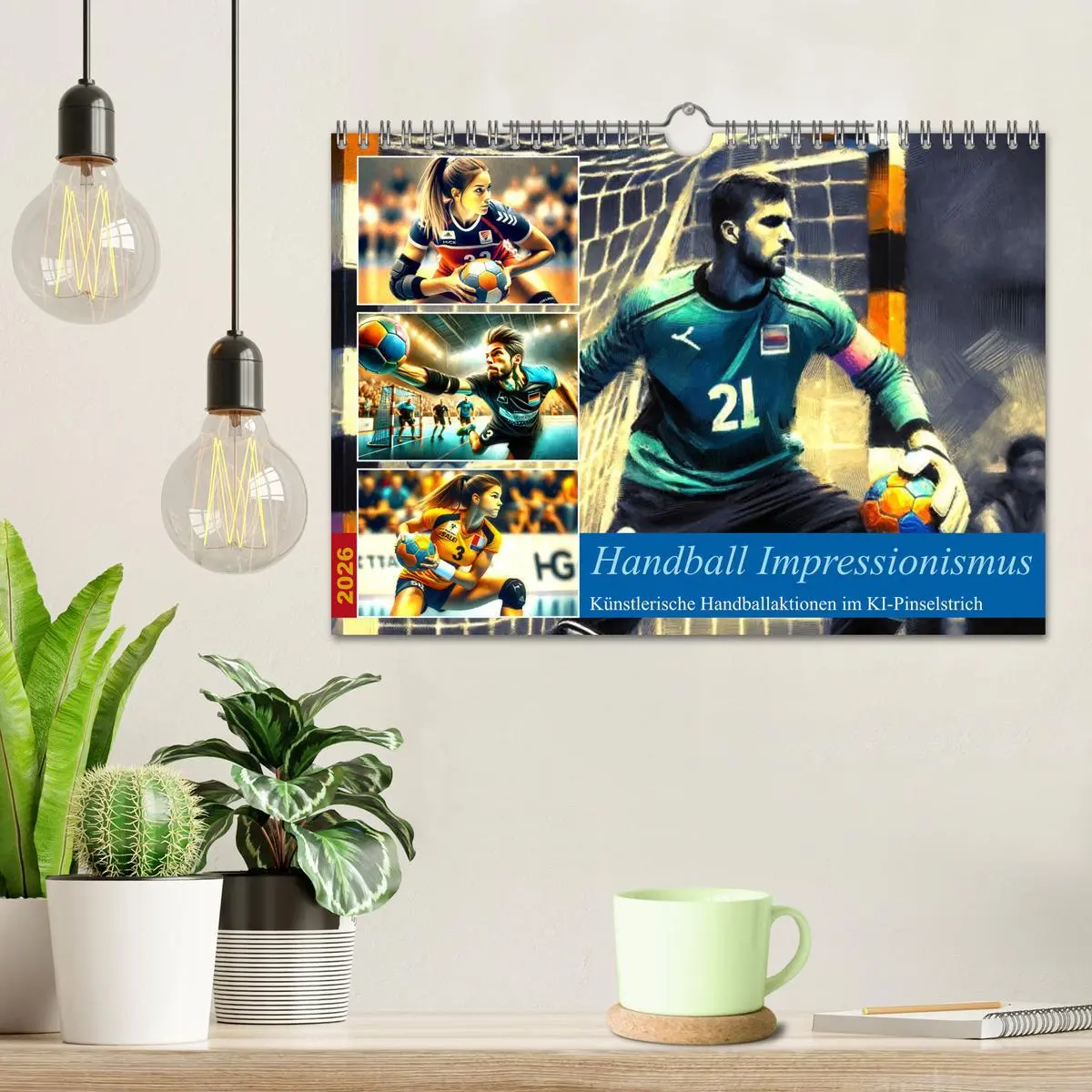 Bild: 9783457346839 | Handball Impressionismus, Künstlerische Handballaktionen im...