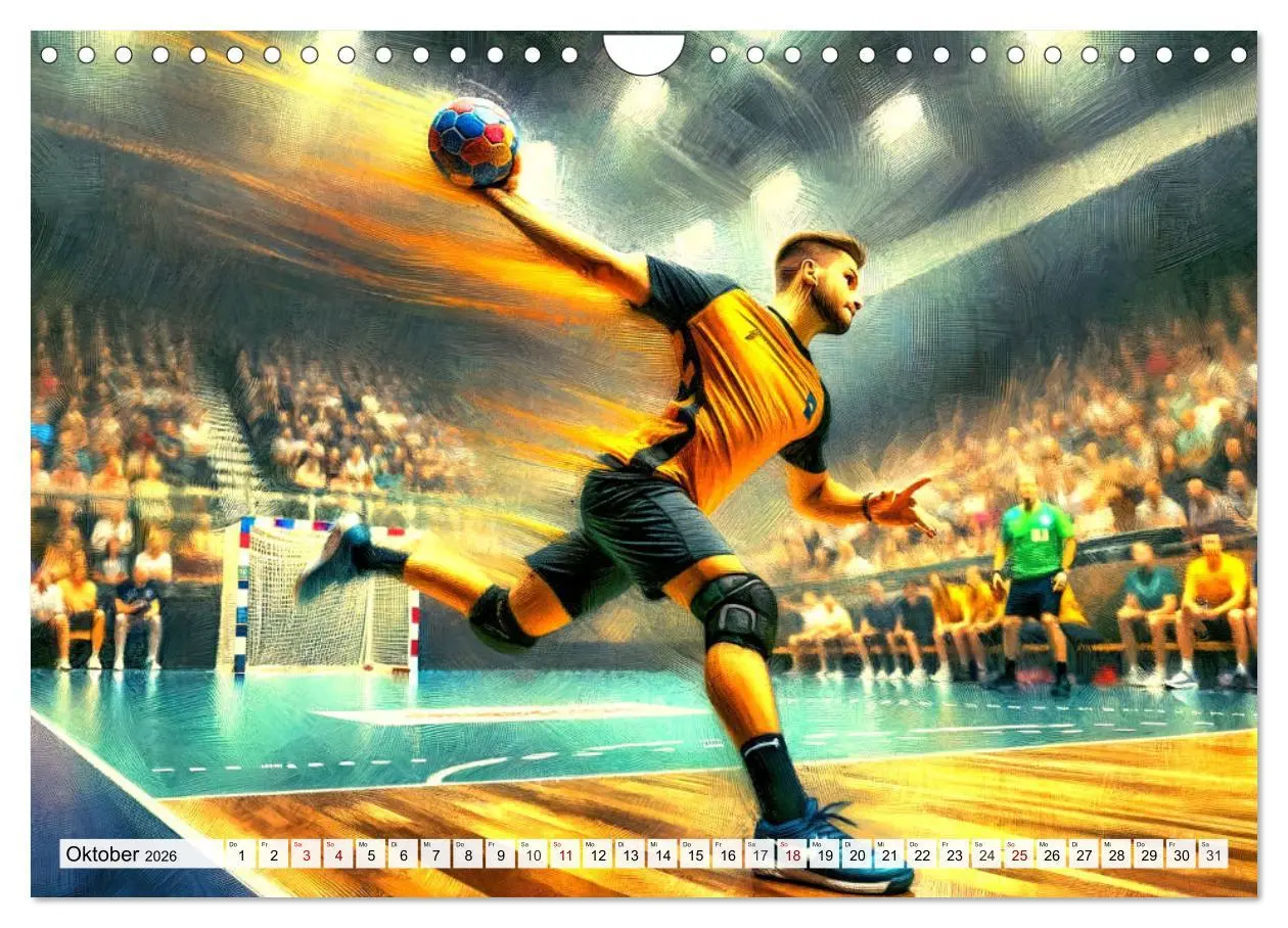 Bild: 9783457346839 | Handball Impressionismus, Künstlerische Handballaktionen im...