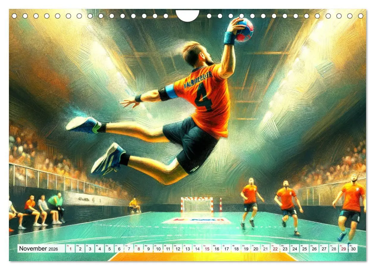 Bild: 9783457346839 | Handball Impressionismus, Künstlerische Handballaktionen im...