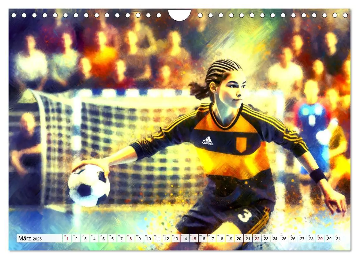 Bild: 9783457346839 | Handball Impressionismus, Künstlerische Handballaktionen im...