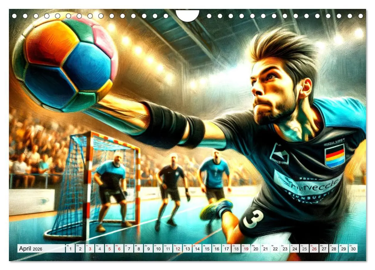 Bild: 9783457346839 | Handball Impressionismus, Künstlerische Handballaktionen im...
