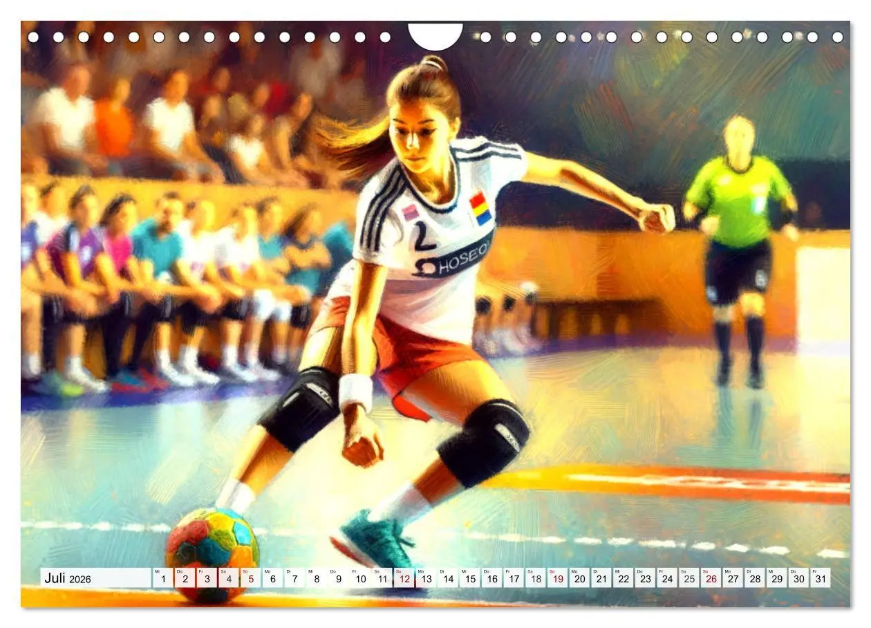 Bild: 9783457346839 | Handball Impressionismus, Künstlerische Handballaktionen im...