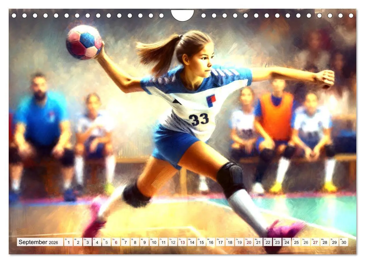 Bild: 9783457346839 | Handball Impressionismus, Künstlerische Handballaktionen im...