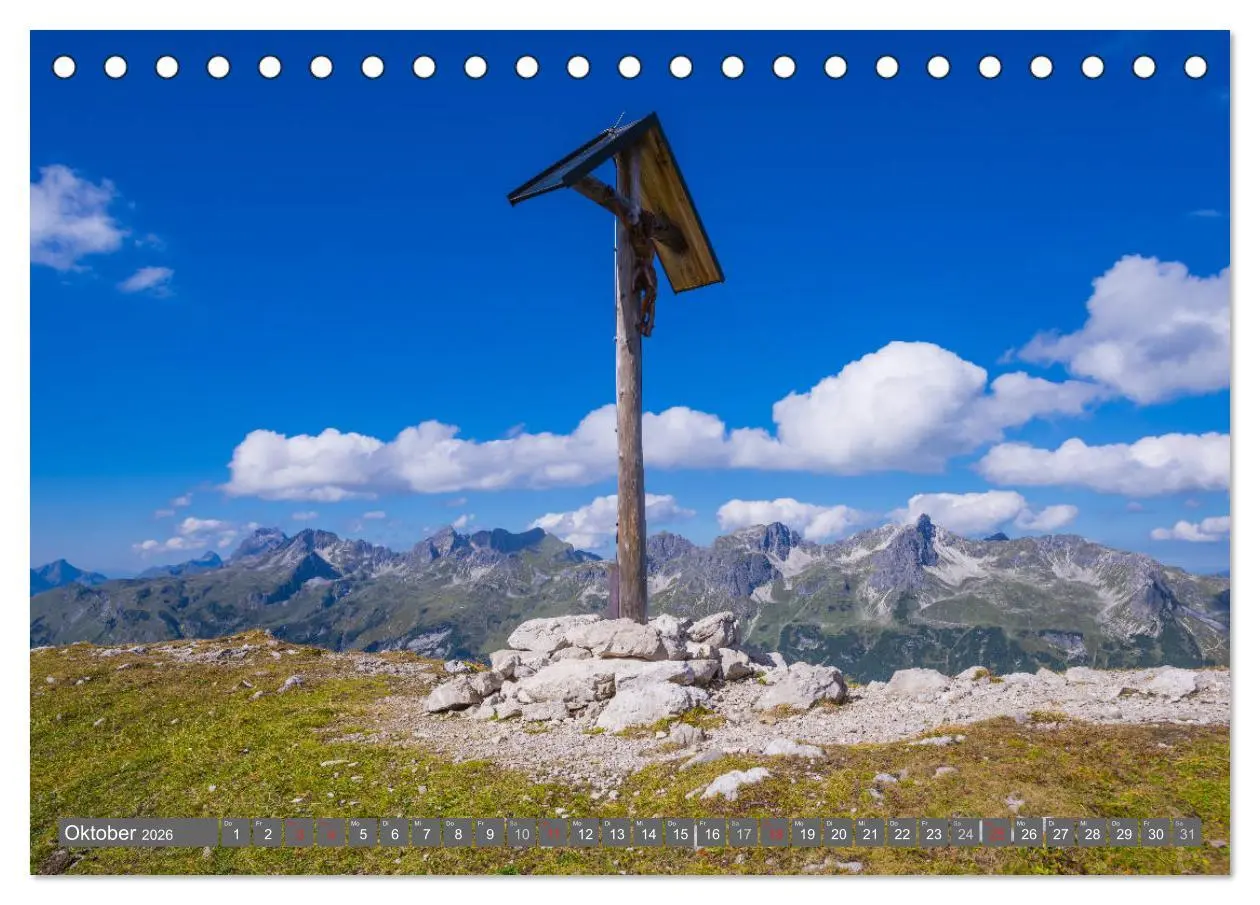 Bild: 9783457966839 | Wanderziele rund um Oberstdorf (Tischkalender 2026 DIN A5 quer),...