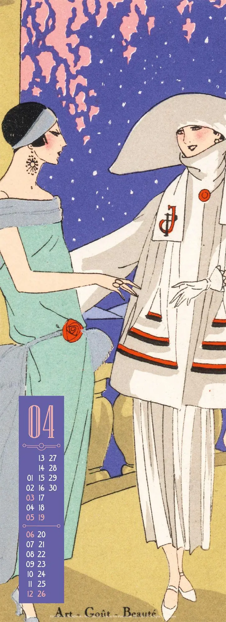 Bild: 9783838426839 | Art Deco Poster-Kalender 2026 | Ackermann Kunstverlag GmbH | Kalender