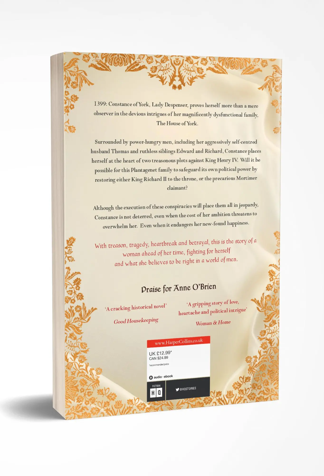 Bild: 9780008236939 | A Tapestry of Treason | Anne O'Brien | Taschenbuch | Englisch | 2020