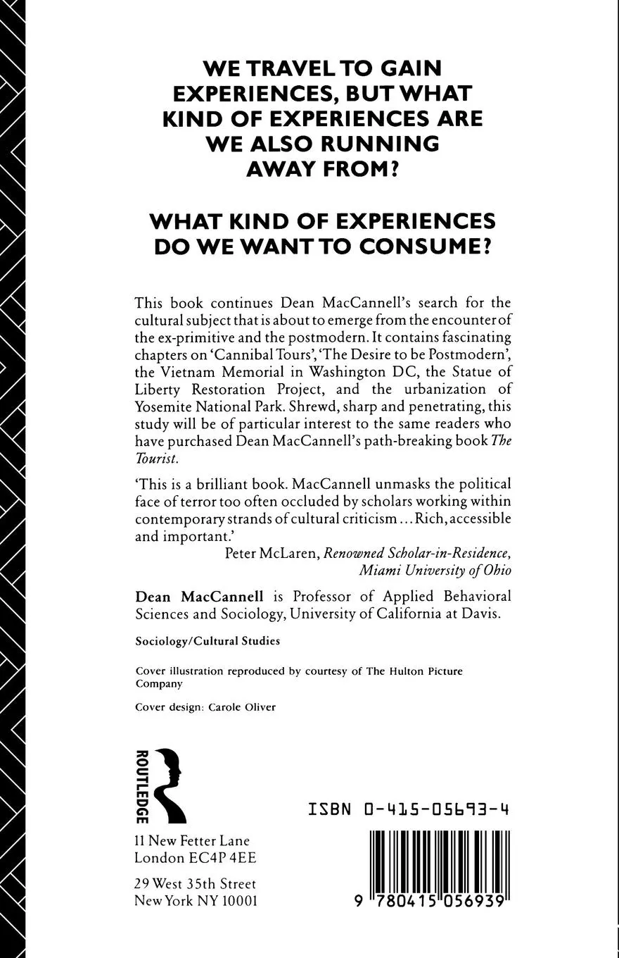 Rückseite: 9780415056939 | Empty Meeting Grounds | The Tourist Papers | Dean Maccannell | Buch