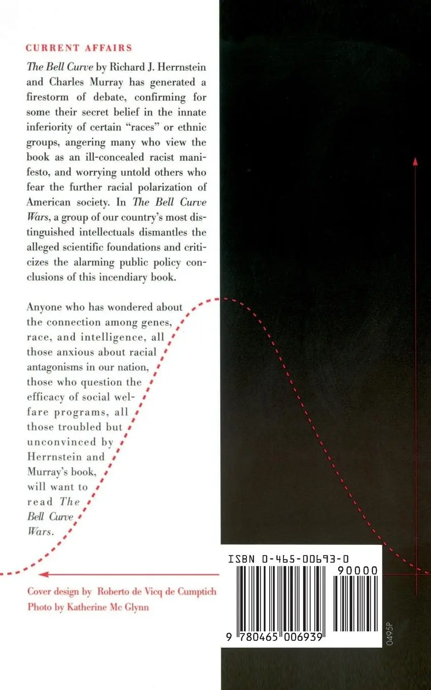Rückseite: 9780465006939 | The Bell Curve Wars | Race, Intelligence, and the Future of America