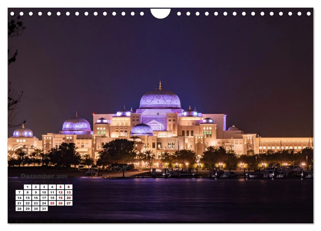 Bild: 9783457336939 | Die Emirate - Im Land der sieben Seelen (Wandkalender 2026 DIN A4...