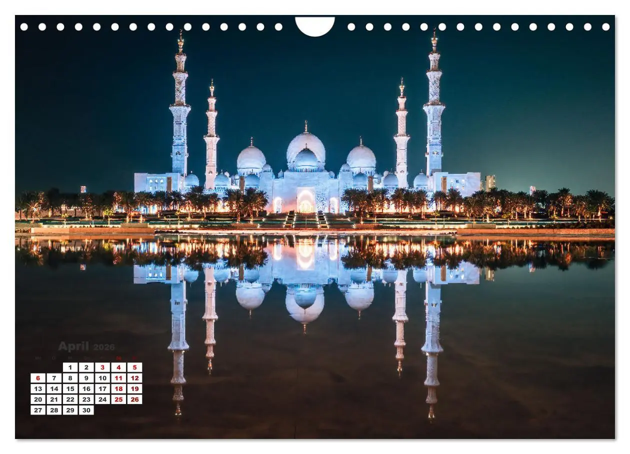Bild: 9783457336939 | Die Emirate - Im Land der sieben Seelen (Wandkalender 2026 DIN A4...