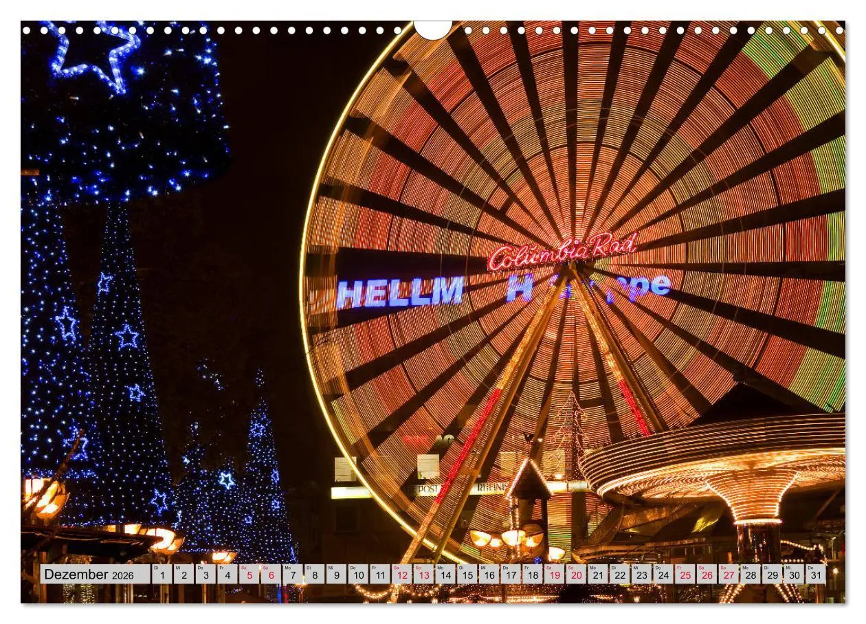 Bild: 9783457886939 | Es wird Nacht in Duisburg (Wandkalender 2026 DIN A3 quer), CALVENDO...