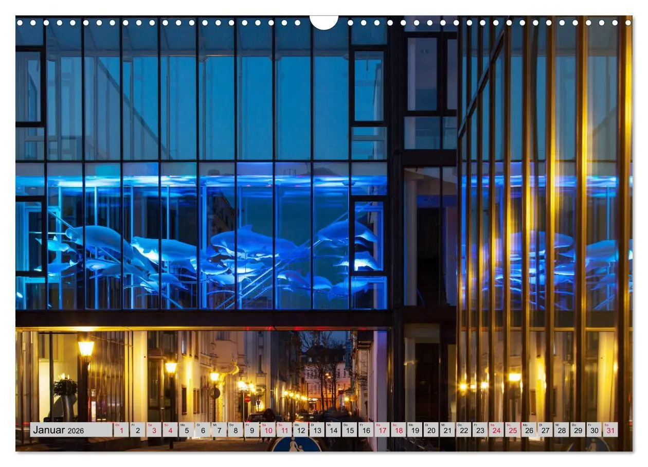 Bild: 9783457886939 | Es wird Nacht in Duisburg (Wandkalender 2026 DIN A3 quer), CALVENDO...