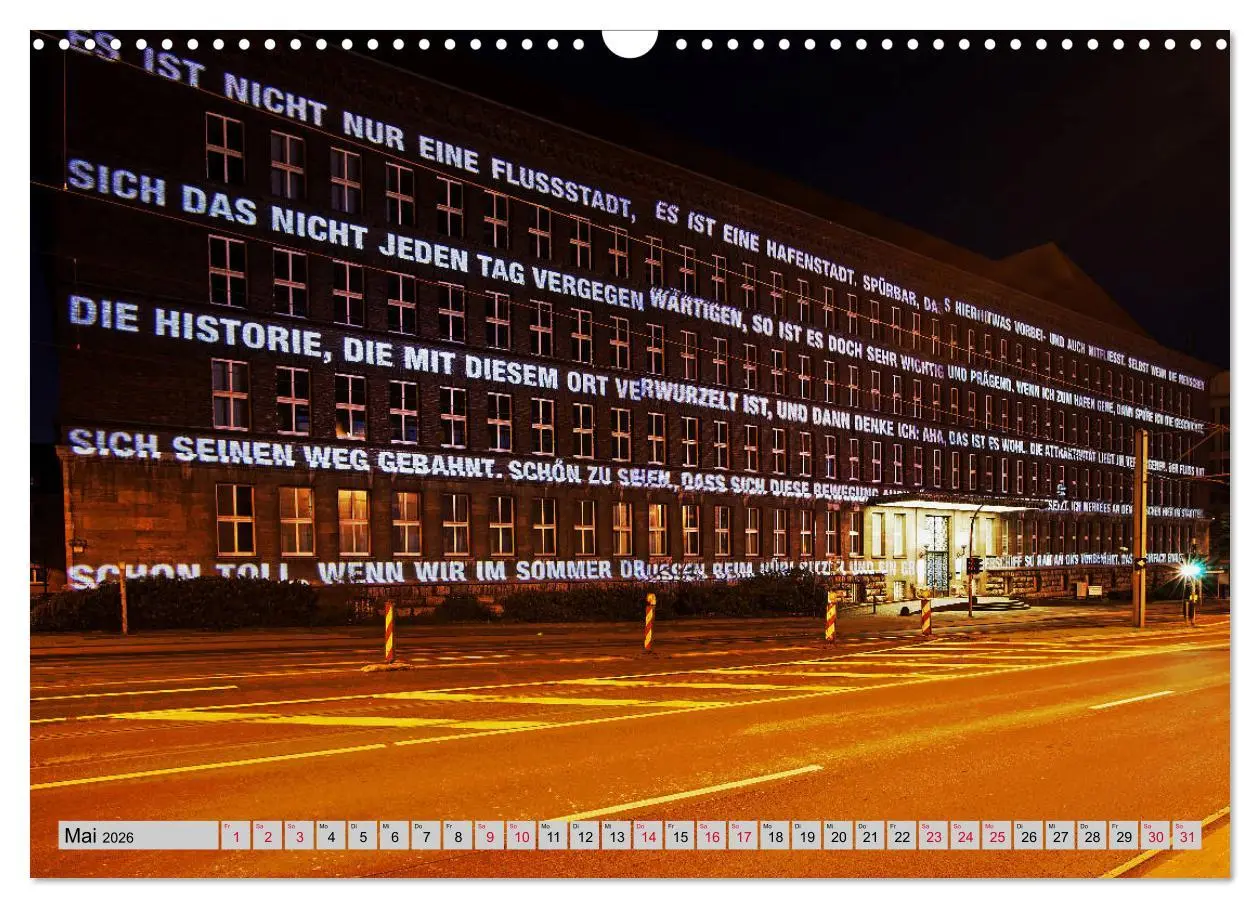 Bild: 9783457886939 | Es wird Nacht in Duisburg (Wandkalender 2026 DIN A3 quer), CALVENDO...