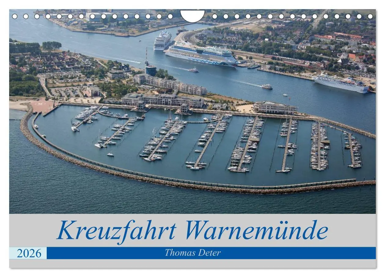 Cover: 9783516046939 | Kreuzfahrt Warnemünde (Wandkalender 2026 DIN A4 quer), CALVENDO...