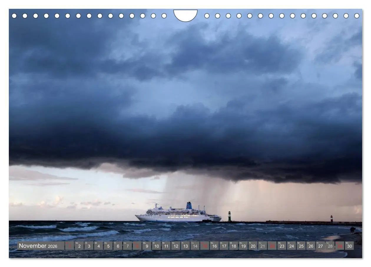 Bild: 9783516046939 | Kreuzfahrt Warnemünde (Wandkalender 2026 DIN A4 quer), CALVENDO...