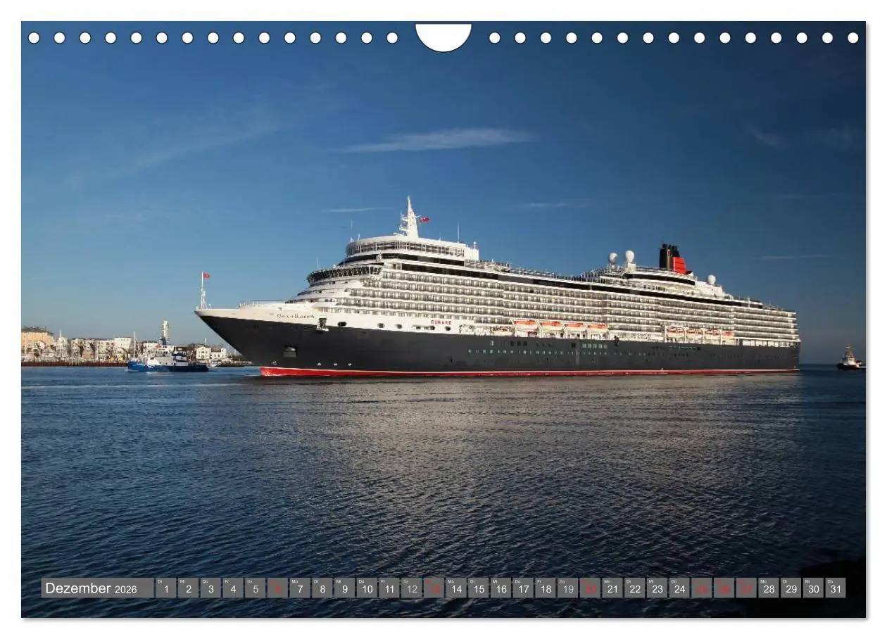 Bild: 9783516046939 | Kreuzfahrt Warnemünde (Wandkalender 2026 DIN A4 quer), CALVENDO...