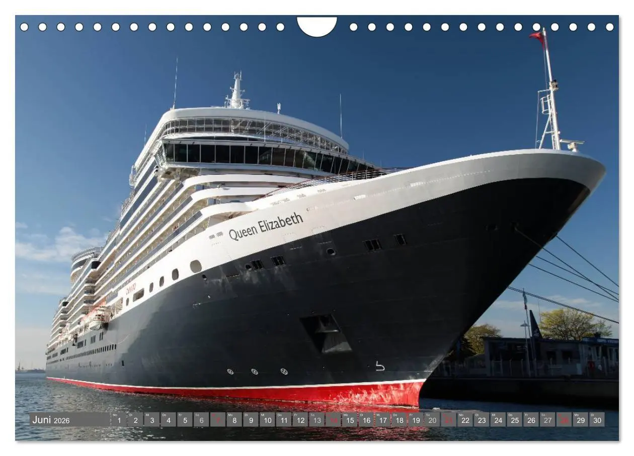 Bild: 9783516046939 | Kreuzfahrt Warnemünde (Wandkalender 2026 DIN A4 quer), CALVENDO...