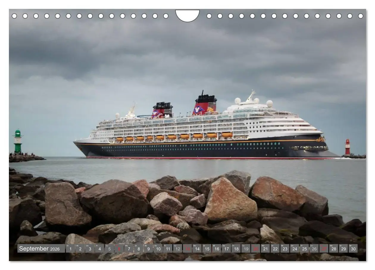 Bild: 9783516046939 | Kreuzfahrt Warnemünde (Wandkalender 2026 DIN A4 quer), CALVENDO...