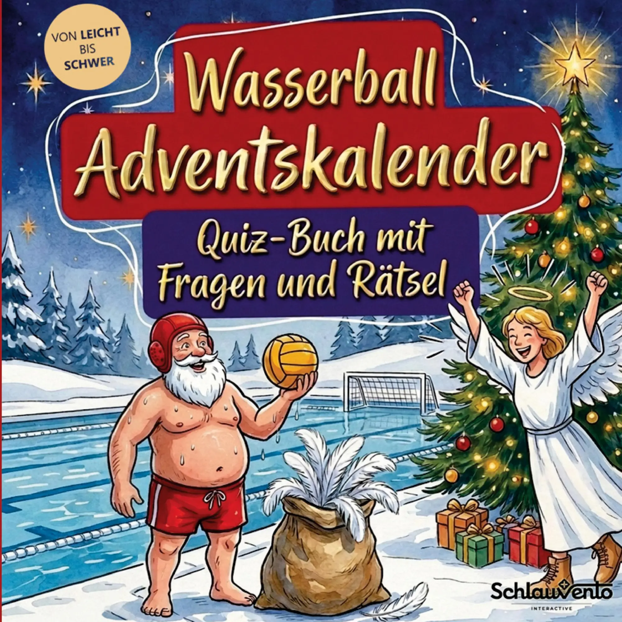 Cover: 9783693196939 | Wasserball-Adventskalender: Quiz-Buch mit Fragen und Rätsel | Buch
