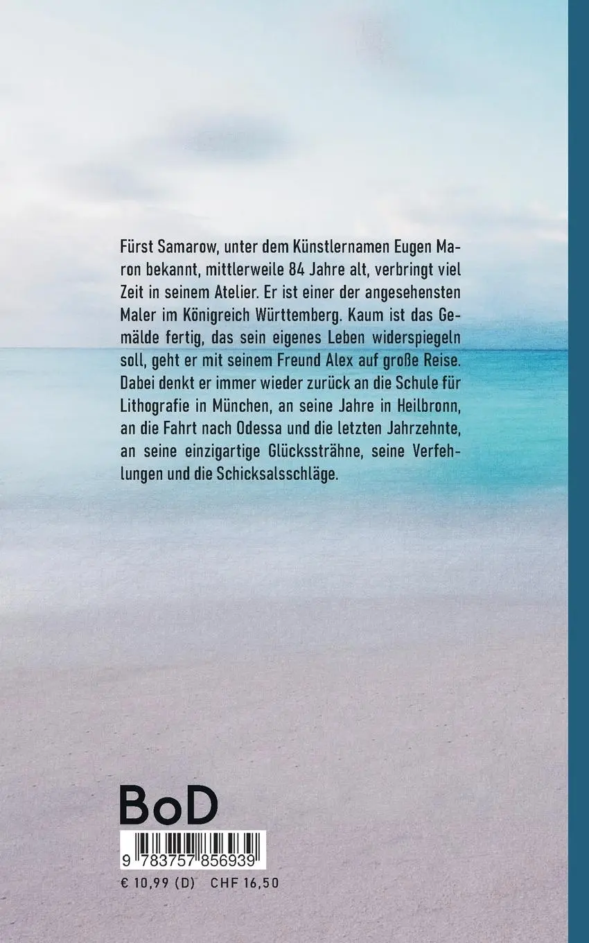 Rückseite: 9783757856939 | Die Reise | Gerd Friederich | Taschenbuch | 204 S. | Deutsch | 2023