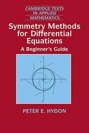 Cover: 9780521497039 | Symmetry Methods for Differential Equations | A Beginner's Guide