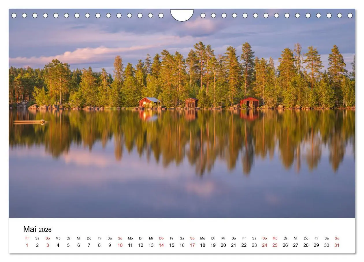 Bild: 9783457777039 | Schwedischer Sommer in Värmland (Wandkalender 2026 DIN A4 quer),...