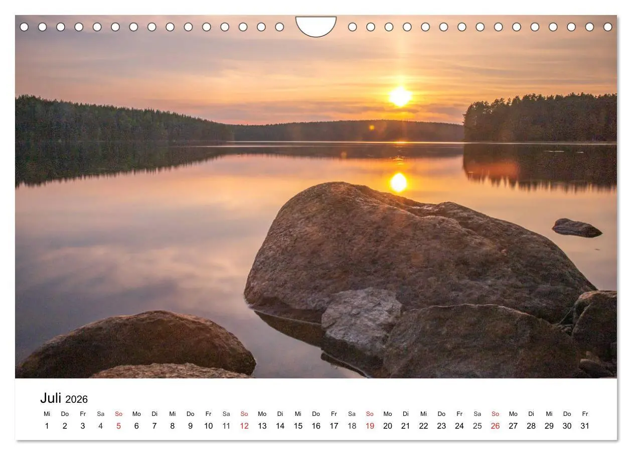 Bild: 9783457777039 | Schwedischer Sommer in Värmland (Wandkalender 2026 DIN A4 quer),...