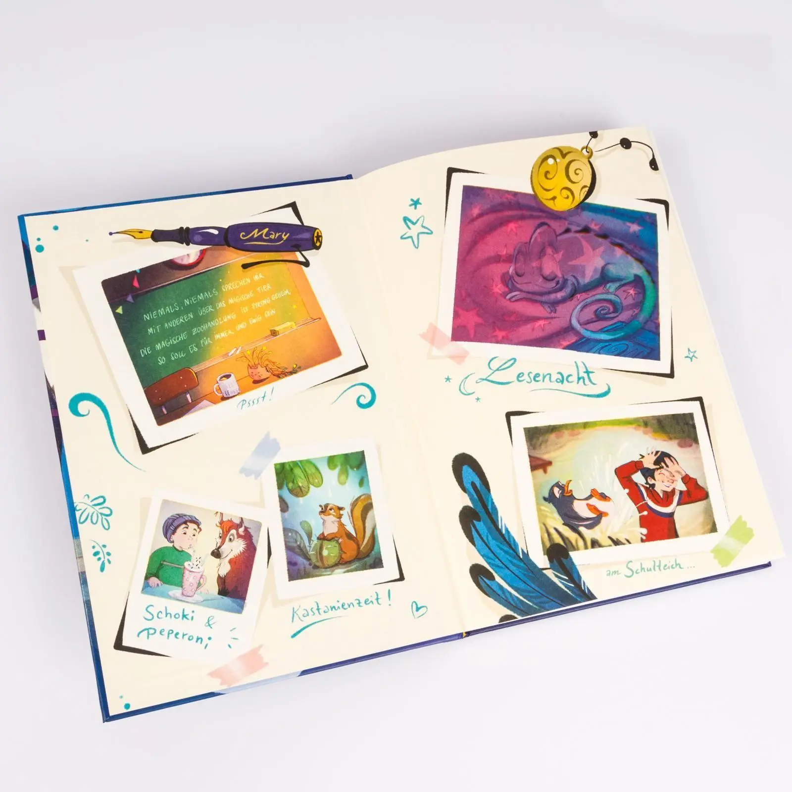 Bild: 9783551657039 | Die Schule der magischen Tiere Neuausgabe 3: Licht aus! | Margit Auer