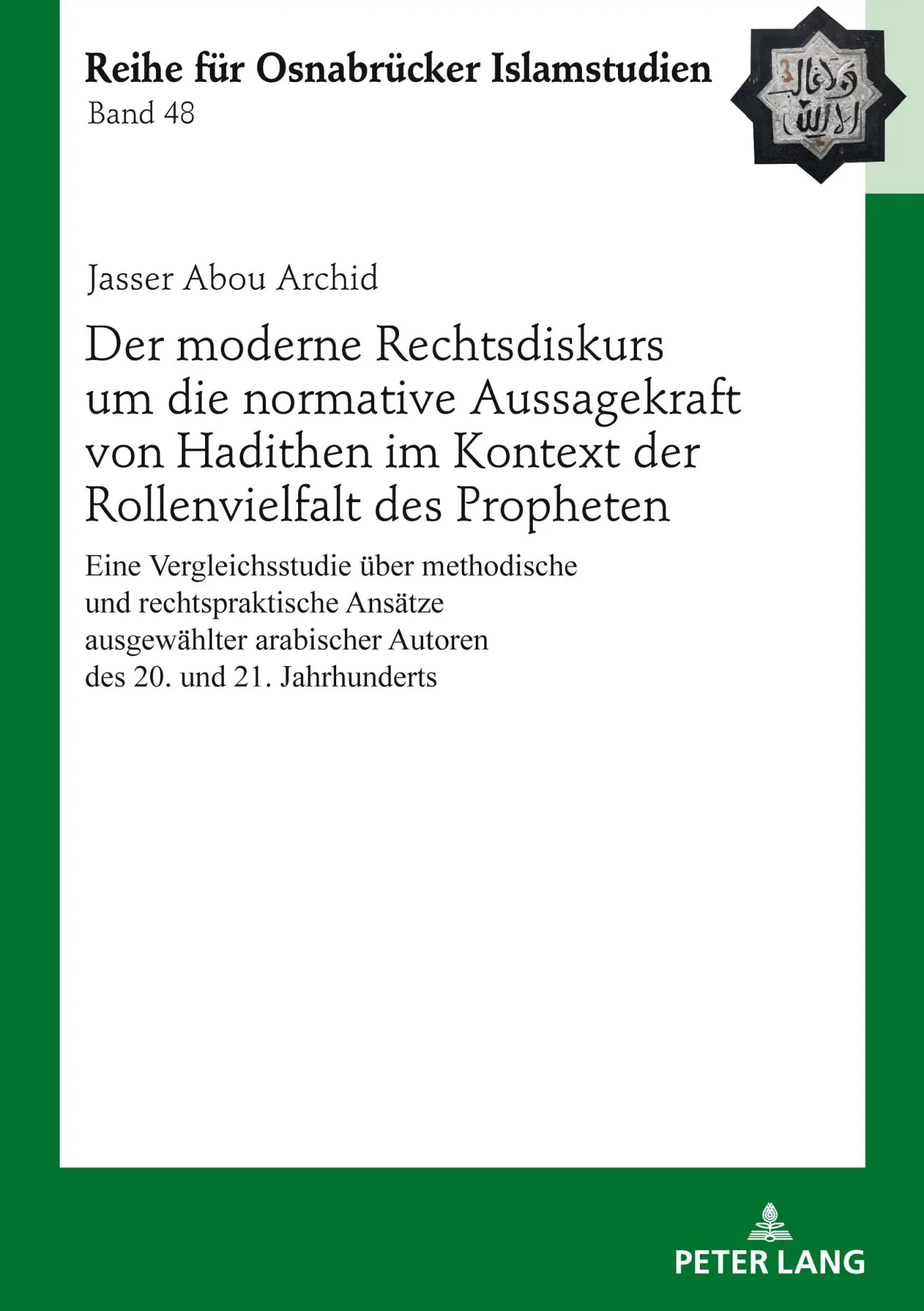 Cover: 9783631917039 | Der moderne Rechtsdiskurs um die normative Aussagekraft von...