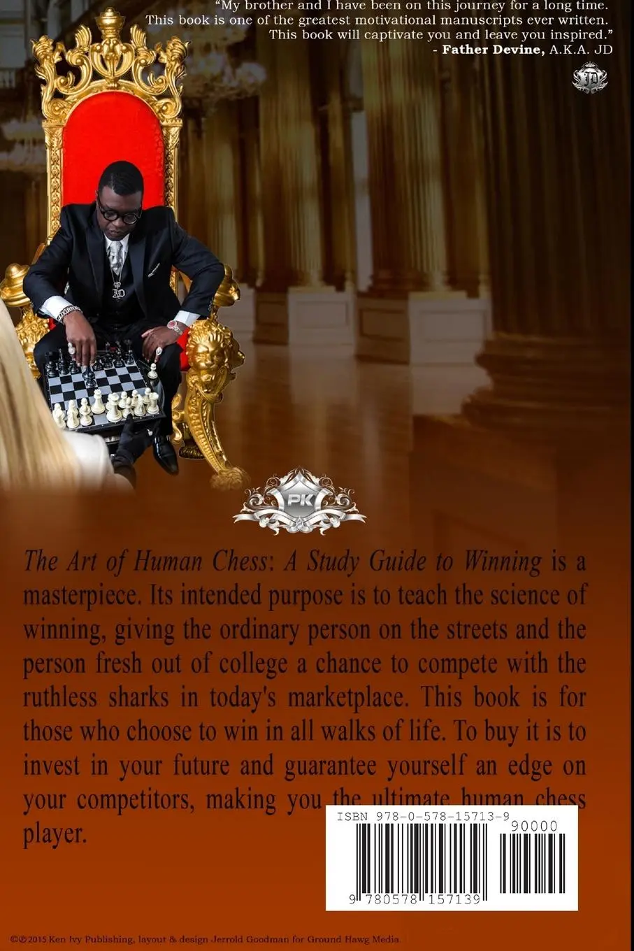 Rückseite: 9780578157139 | The Art of Human Chess | A Study Guide to Winning | Pimpin' Ken | Buch