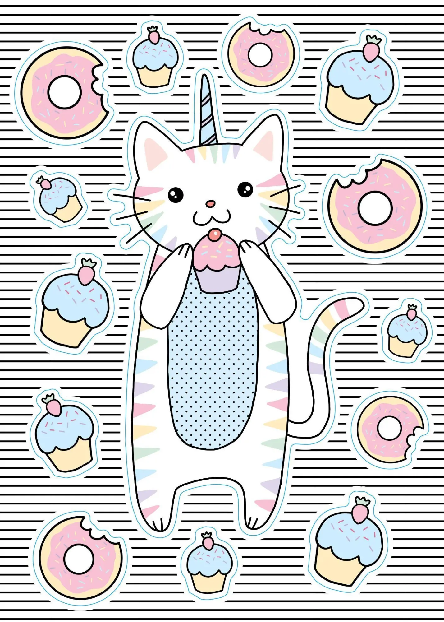 Bild: 9781523507139 | A Little Book of Big Magical Stickers | Pipsticks®+Workman® | Buch