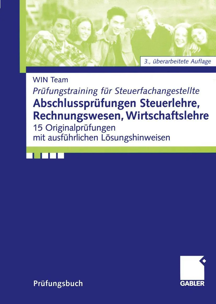 Cover: 9783409317139 | Abschlussprüfungen Steuerlehre, Rechnungswesen, Wirtschaftslehre | x