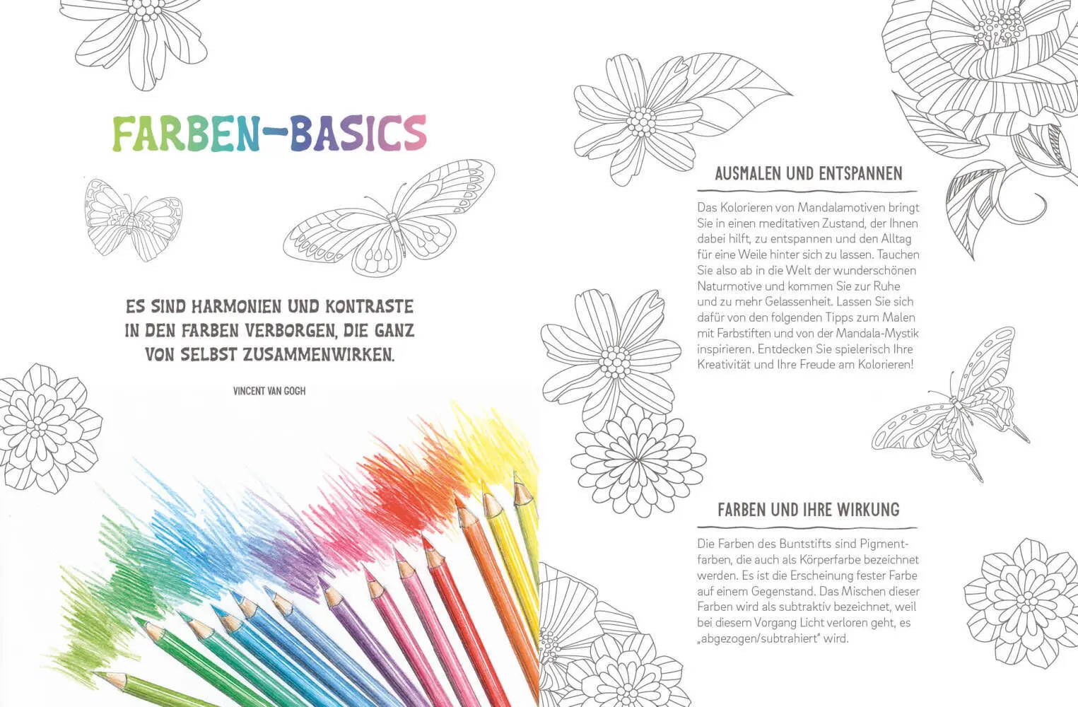 Rückseite: 9783745927139 | Colorful Mandala - Blüten und Schmetterlinge | Taschenbuch | 96 S.