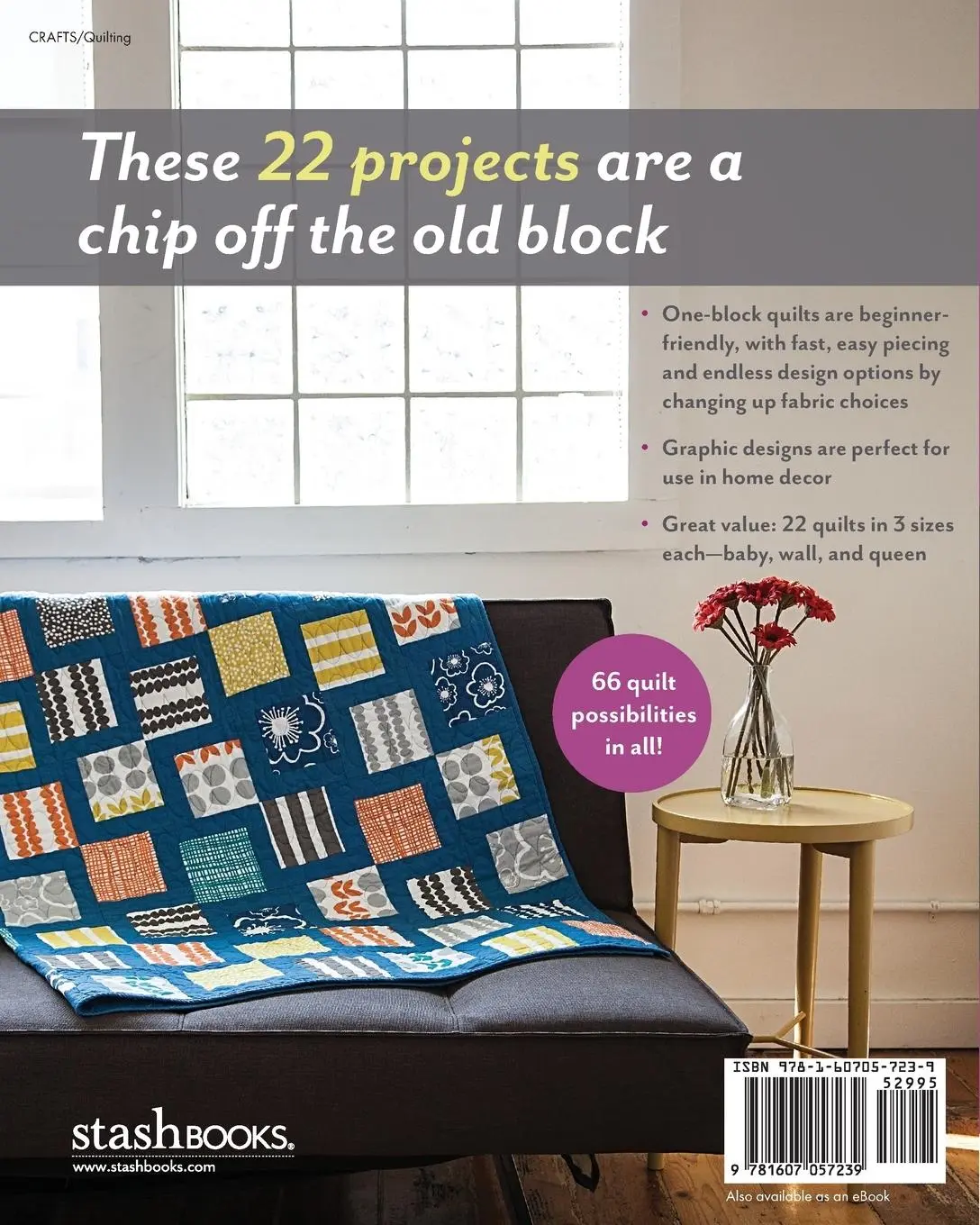 Rückseite: 9781607057239 | Modern One-Block Quilts - Print-On-Demand Edition | Bonner (u. a.)