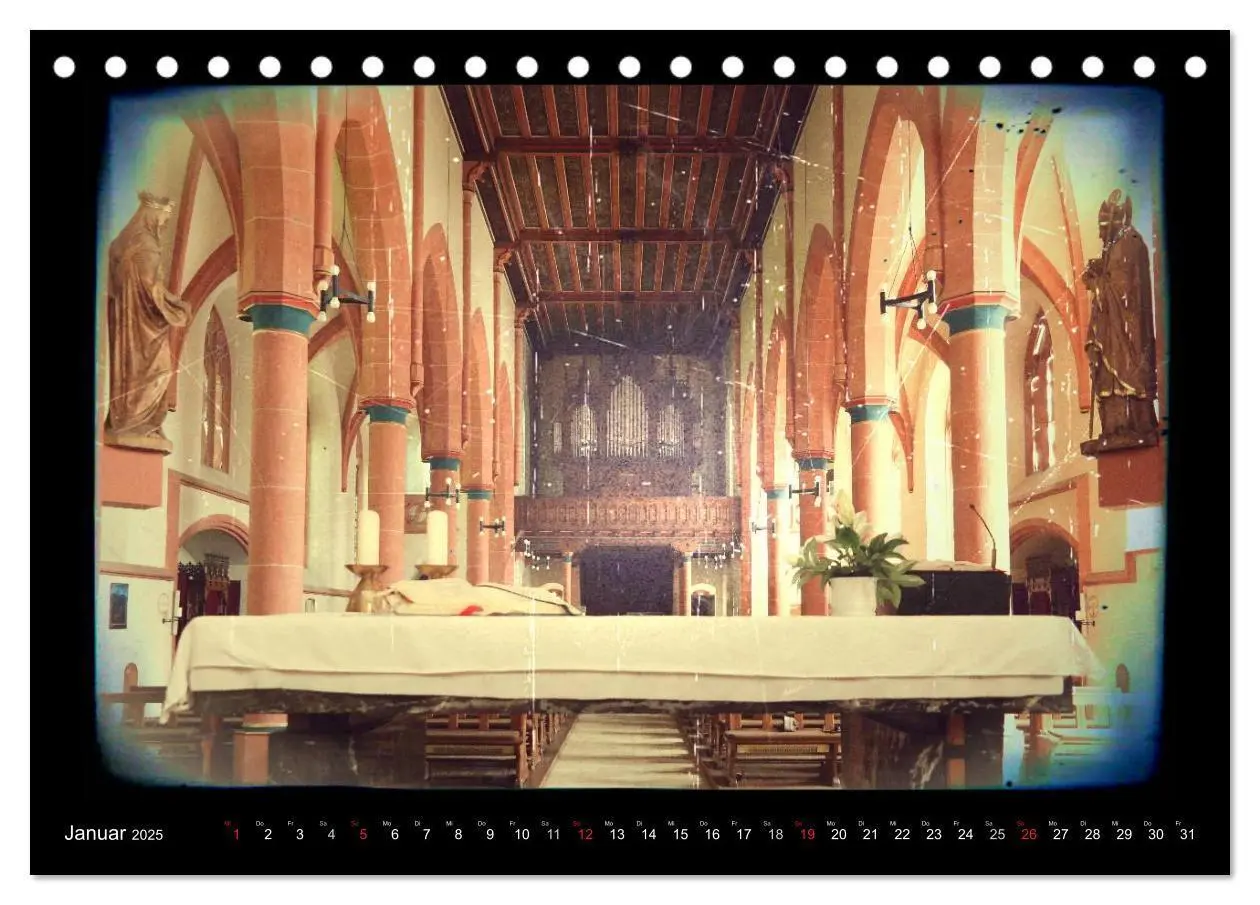 Bild: 9783435597239 | St. Bonifatius Apolda (Tischkalender 2025 DIN A5 quer), CALVENDO...