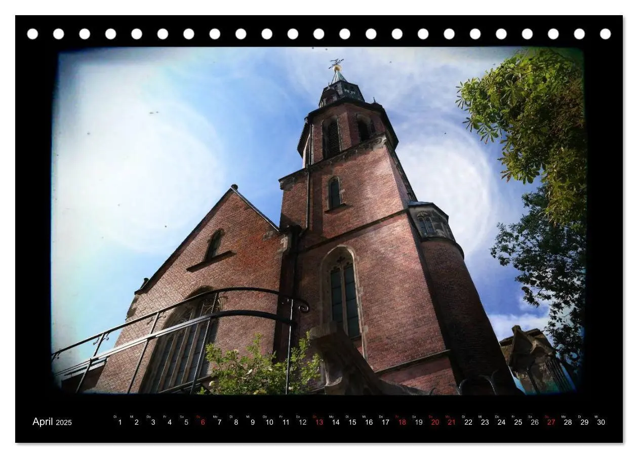 Bild: 9783435597239 | St. Bonifatius Apolda (Tischkalender 2025 DIN A5 quer), CALVENDO...