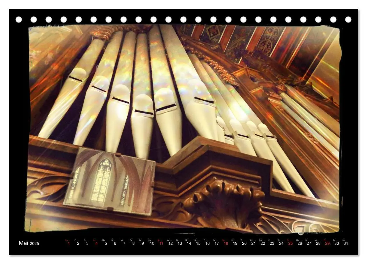 Bild: 9783435597239 | St. Bonifatius Apolda (Tischkalender 2025 DIN A5 quer), CALVENDO...