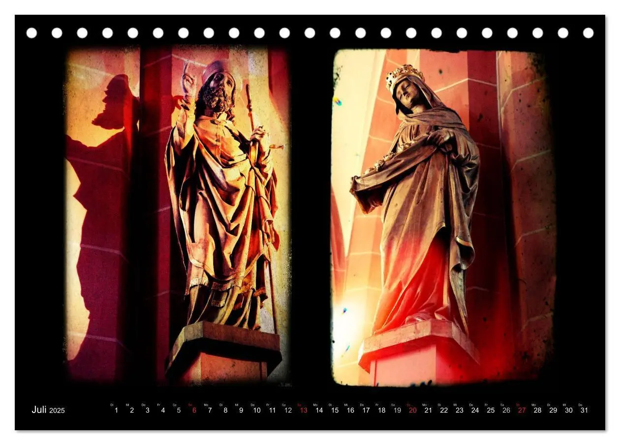 Bild: 9783435597239 | St. Bonifatius Apolda (Tischkalender 2025 DIN A5 quer), CALVENDO...