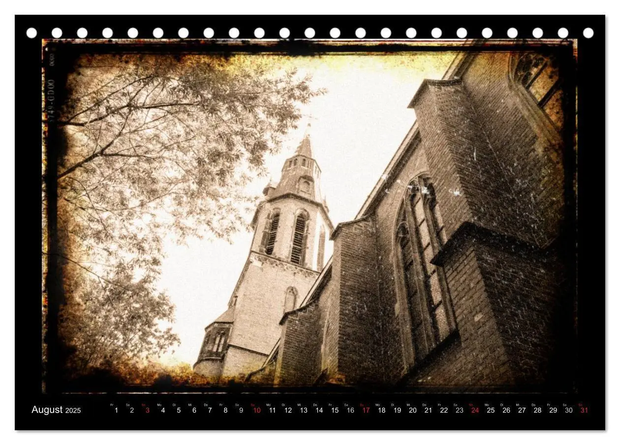 Bild: 9783435597239 | St. Bonifatius Apolda (Tischkalender 2025 DIN A5 quer), CALVENDO...