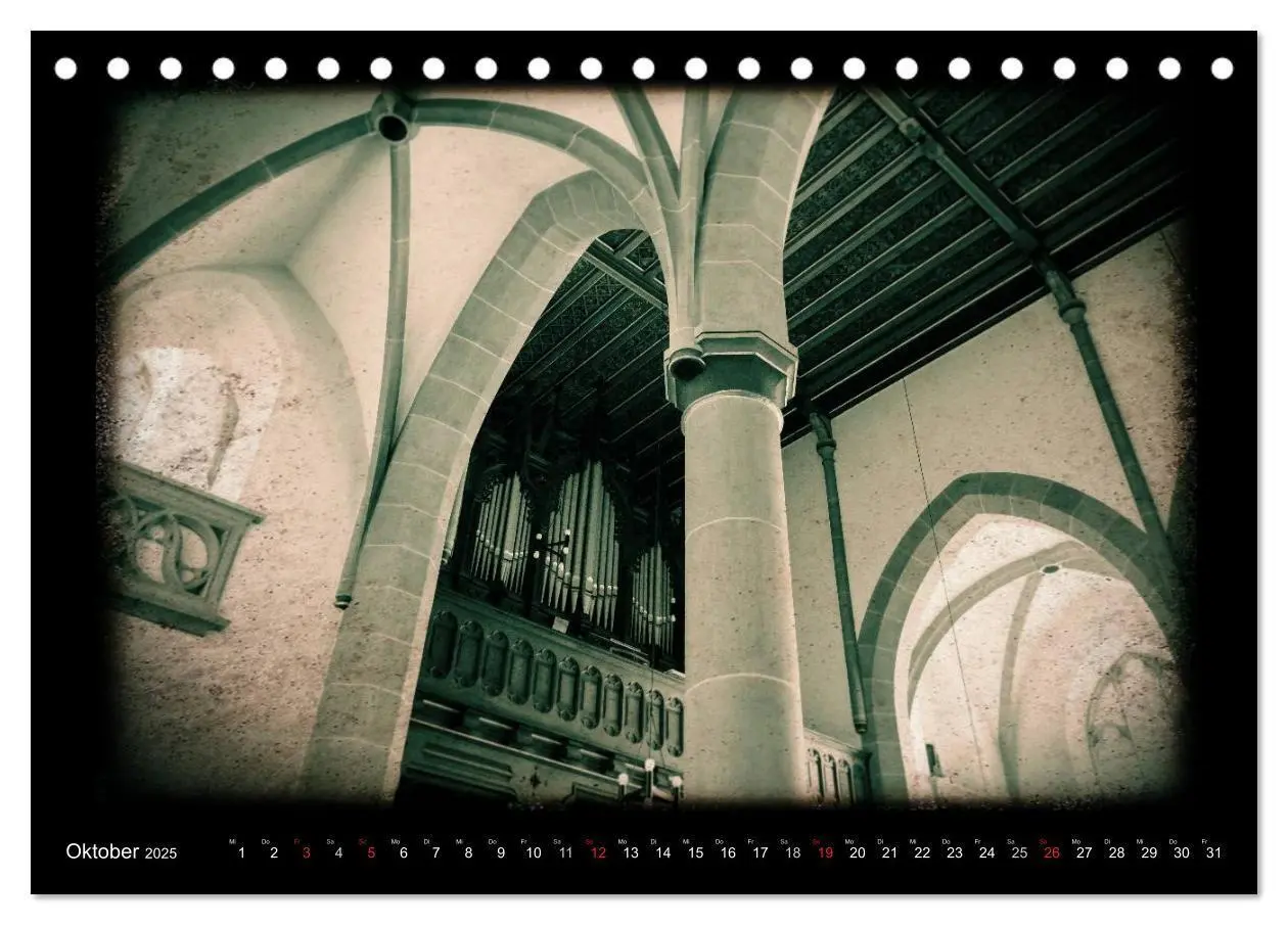 Bild: 9783435597239 | St. Bonifatius Apolda (Tischkalender 2025 DIN A5 quer), CALVENDO...