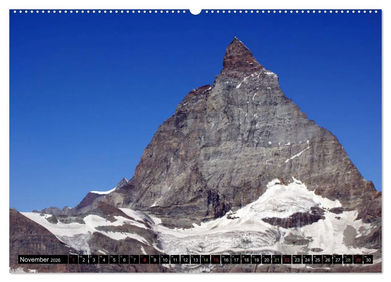 Bild: 9783457687239 | Und ewig lockt das Matterhorn (hochwertiger Premium Wandkalender...