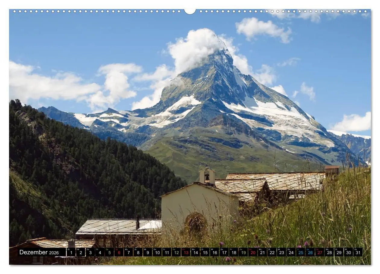 Bild: 9783457687239 | Und ewig lockt das Matterhorn (hochwertiger Premium Wandkalender...