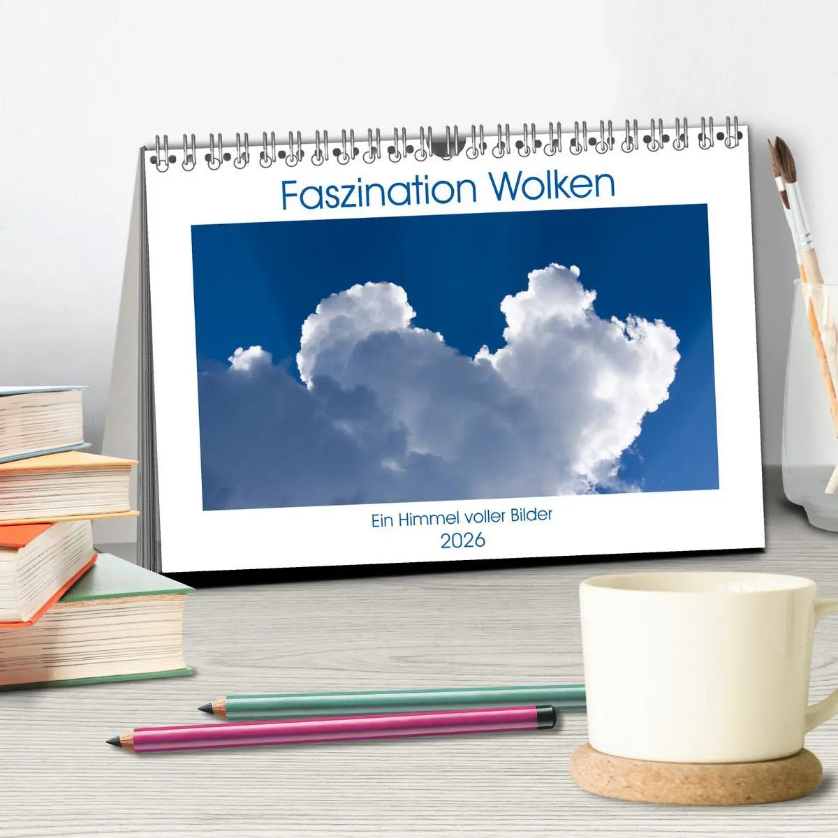 Bild: 9783457757239 | Faszination Wolken (Tischkalender 2026 DIN A5 quer), CALVENDO...