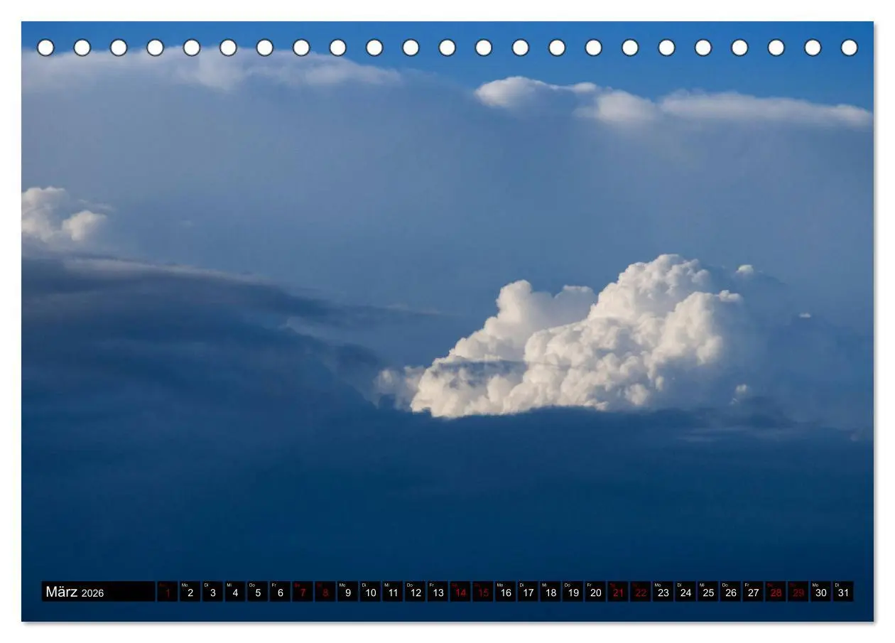 Bild: 9783457757239 | Faszination Wolken (Tischkalender 2026 DIN A5 quer), CALVENDO...