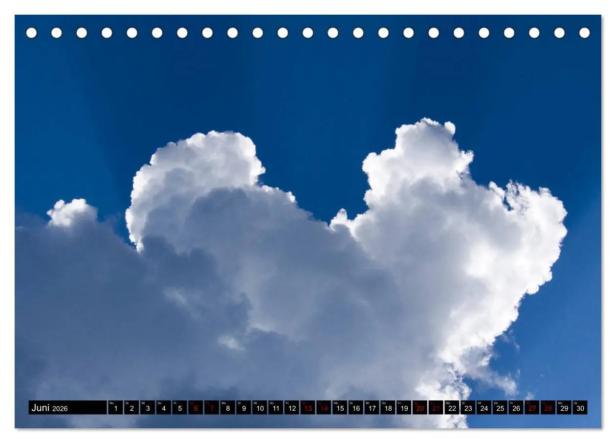 Bild: 9783457757239 | Faszination Wolken (Tischkalender 2026 DIN A5 quer), CALVENDO...