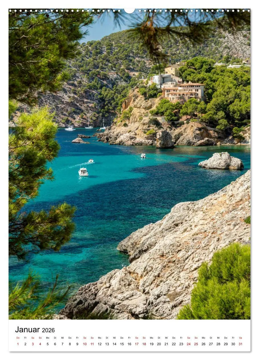 Bild: 9783516397239 | Mallorca - Insel des Glücks (hochwertiger Premium Wandkalender 2026...